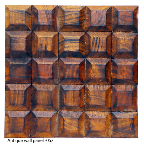 Antique wall panel -052